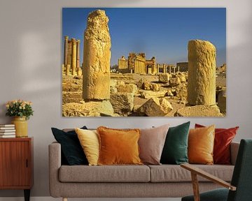 Syrië, Palmyra: indrukwekkend landschap van ruïnes van Ingo Paszkowsky