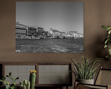 Grand Canal de Venise Monochrome sur Animaflora PicsStock