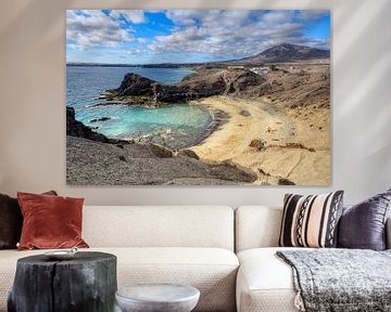 Playa de Papagayo (Lanzarote) van Peter Balan