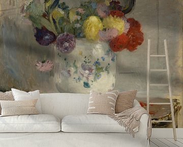 Dahlias, Berthe Morisot