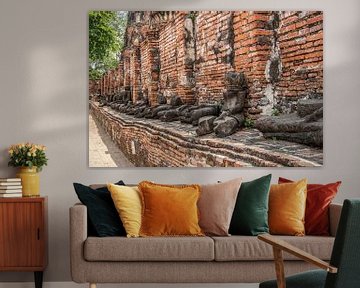 Wat Phra Mahathat, Ayyuthaya (Thailand) by Femke Ketelaar