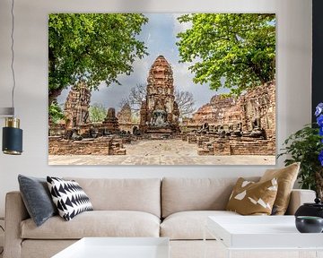 Wat Phra Mahathat, Ayyuthaya (Thaïlande) sur Femke Ketelaar