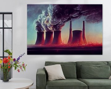 Roaring cooling towers by Whale & Sons.