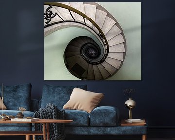 The spiral staircase by Werner Lerooy