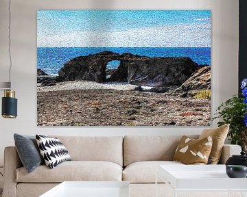 Pena Horadada (Fuerteventura) | Style Van Gogh sur Peter Balan