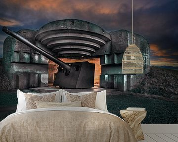 Batterie von Longues-sur-Mer von Angelique Niehorster