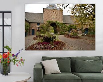 The beautiful entrance at Arcen Castle Gardens.