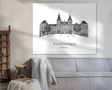 Amsterdam Rijksmuseum by Mjanneke