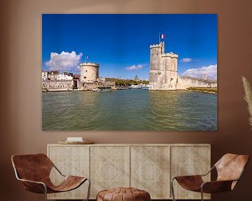 Vieux port de La Rochelle en France sur Werner Dieterich