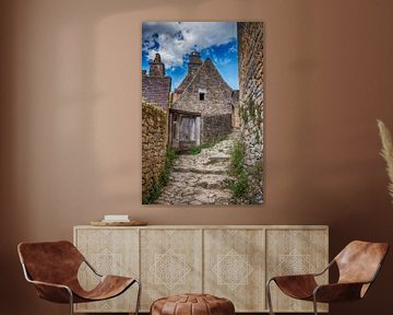 old typical french vilage in the dordogne, beynac by ChrisWillemsen