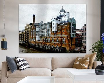 Butlers Wharf London by Dorothy Berry-Lound