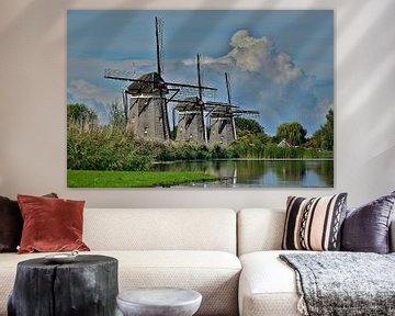 Drie molens Stompwijk van Rosenthal fotografie