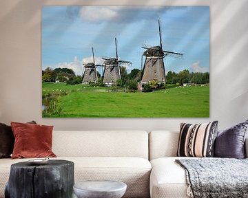 Three mills Stompwijk by Rosenthal fotografie