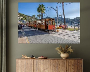 Tramway in Port de Sóller by t.ART