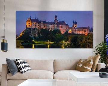 Slot Sigmaringen, sprookjeskasteel in de Schwäbische Alb van Henk Meijer Photography