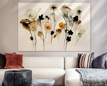 Fragile Dry Flowers by treechild .