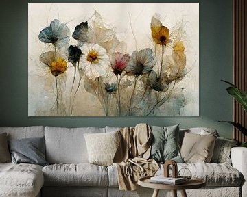Droge bloemen boeket van Treechild