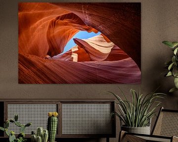 Structures à Antelope Canyon sur Gerry van Roosmalen