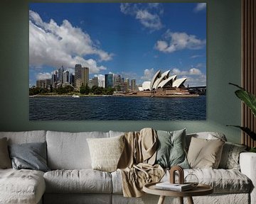 Sydney skyline by Tjeerd Kruse