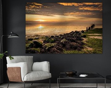 Goldenes Wattenmeer von peterheinspictures