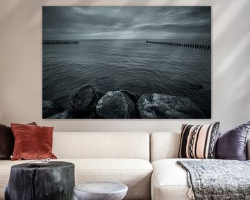 From the dike view of the ijsselmeer