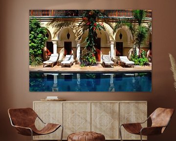 Spaces By The Pool Marrakesh sur Dorothy Berry-Lound