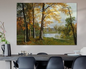 Albert Bierstadt, Un lac tranquille