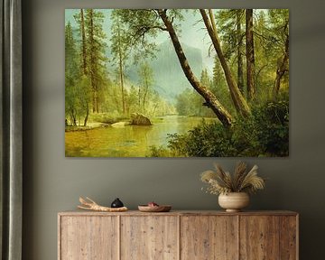 Albert Bierstadt,Forêt ensoleillée