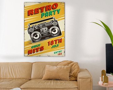Vintage Poster von Musdayanti Musdayanti