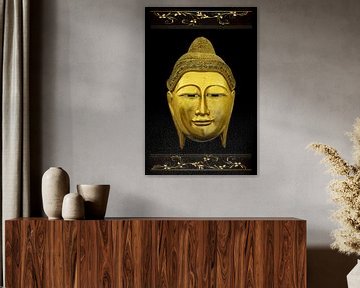 Buddha oder Buddha. Statue eines Buddhas. von Gert Hilbink