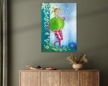 An apple man with a horn: Pommetje Piep by Anne-Marie Somers