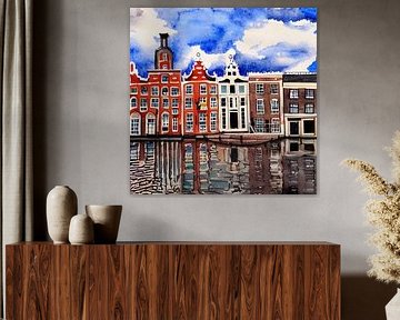 Leiden , tegenover de schouwburg. van Renato Daub