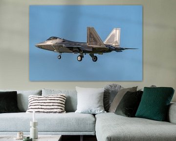 USAF Lockheed Martin F-22 Raptor in Leeuwarden. von Jaap van den Berg