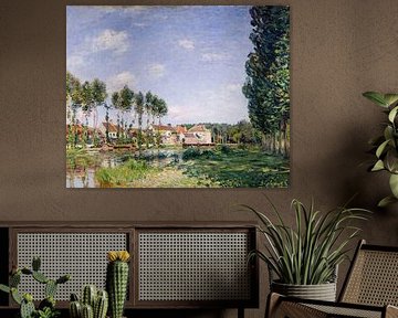 Alfred Sisley,Les rives du Loing