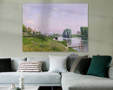 Alfred Sisley,Ile Saint Denis