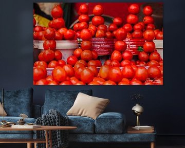 Stacked tomatoes