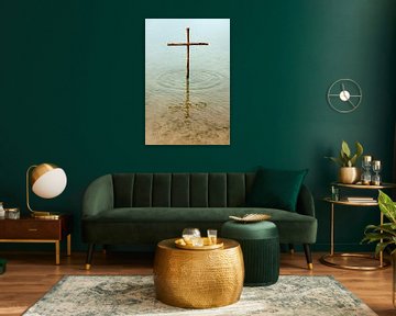 Houten kruis | lijden en sterven van Jezus van Marcel Mooij