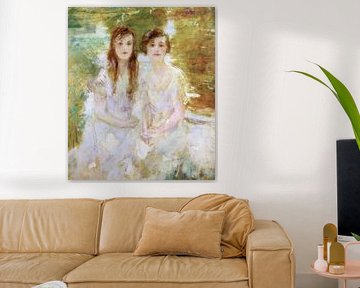 Ambrose McEvoy,Étude de deux jeunes filles