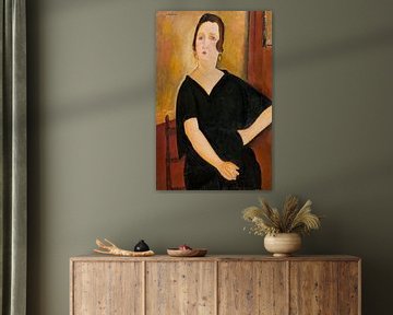 Amedeo Modigliani,Madame Amedee, Vrouw met Sigaret