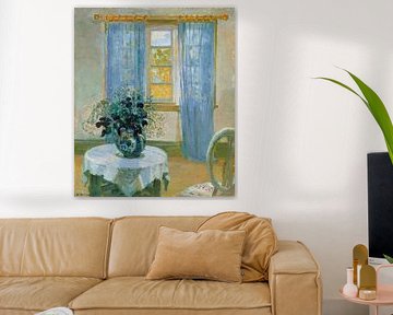 Anna Ancher,Intérieur avec clématite