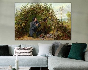 Arthur Fitzwilliam Tait,Tirer d'une embuscade, 1861