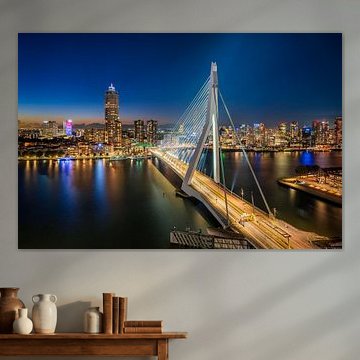 Erasmus Bridge in Rotterdam