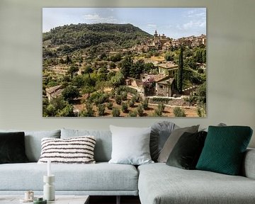 Idyllic mountain village of Valldemossa in Mallorca by Jeroen Verhees