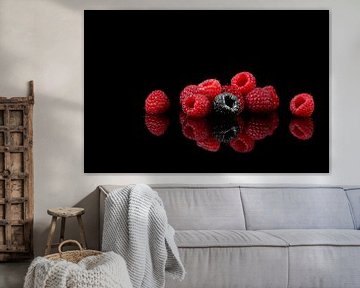 Raspberries by Vovk Serg