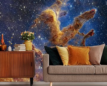 Pillars of Creation by NASA and Space