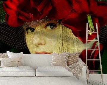 Mädchen mit den roten Blumen