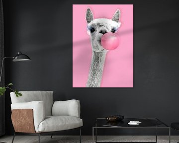 Art for Kids - Pinky Lama van Gisela - Art for you