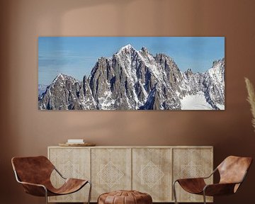 Panorama de l'Aiguille Verte sur Stefan Havadi-Nagy