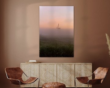 Holländische Mühle - Sonnenaufgang - von Tim Visual Storyteller