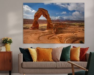 Arches National park en Canyonlands, Utah USA van Gert Hilbink